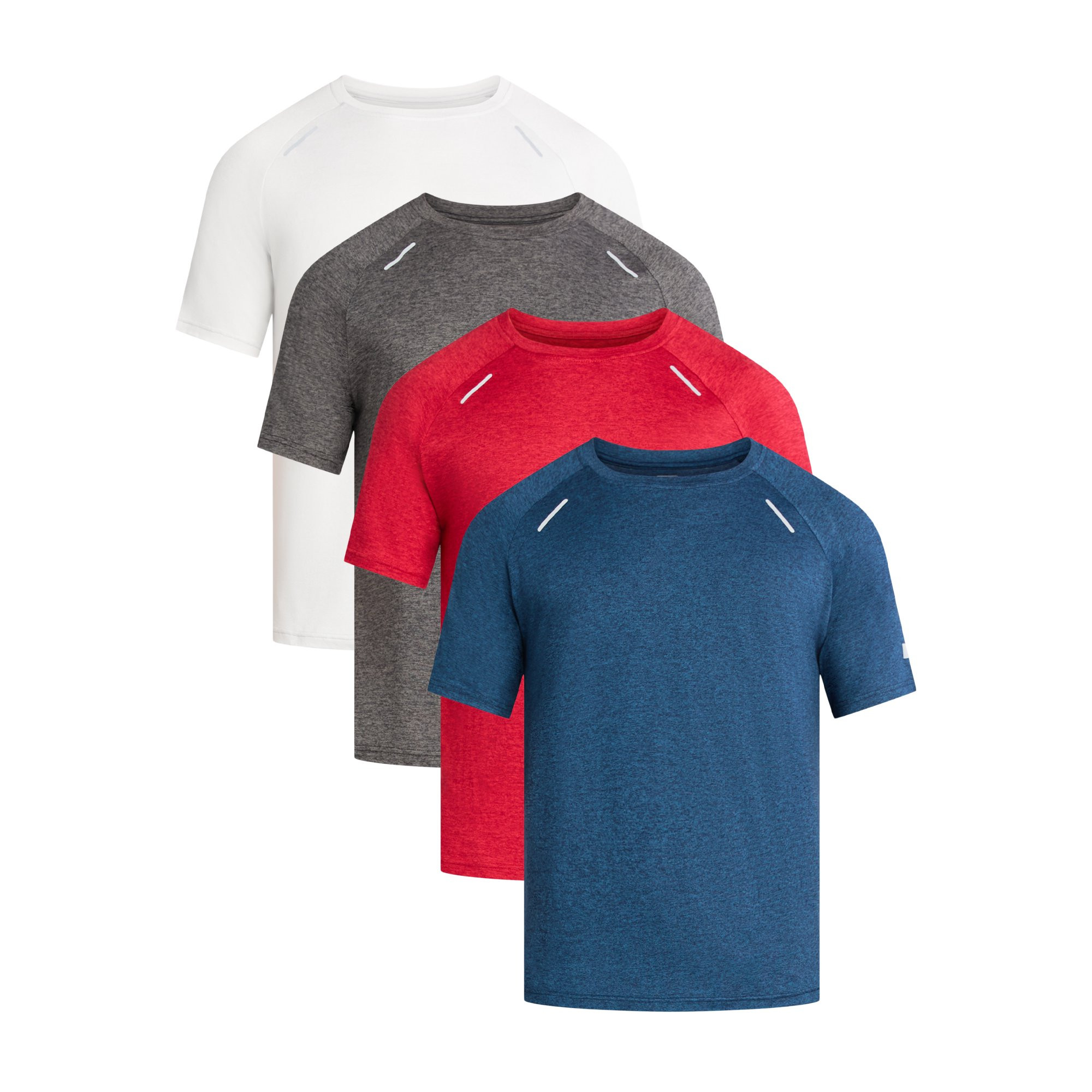 Russell Athletic Men's Runner Tech Tee, 4-Pack, Sizes S-2XL | Walmart (US)