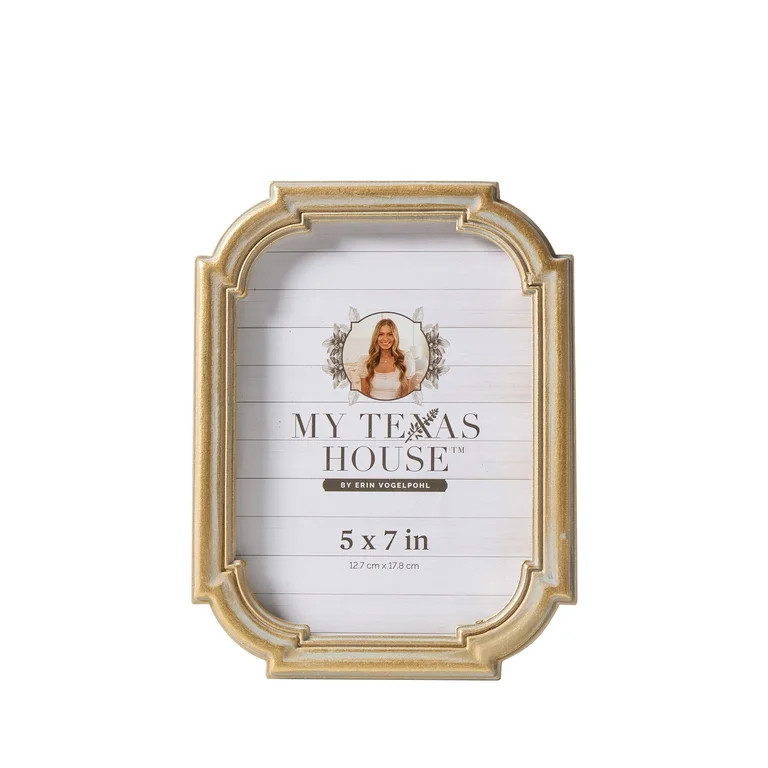 My Texas House 5" x 7" Gold Tabletop Picture Frame | Walmart (US)