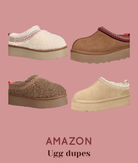 Amazon ugg dupes, ugg Tasman slippers, platform slippers 

#LTKstyletip #LTKfindsunder100 #LTKshoecrush