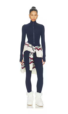 Show Me Your Mumu Lodge Onesie in Navy Rib from Revolve.com | Revolve Clothing (Global)