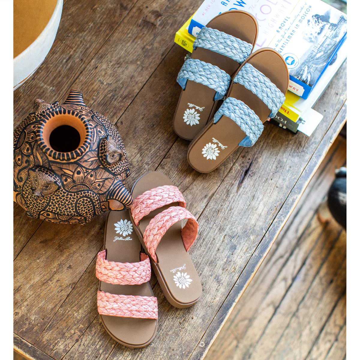 Filbert Slide Sandal | Yellow Box