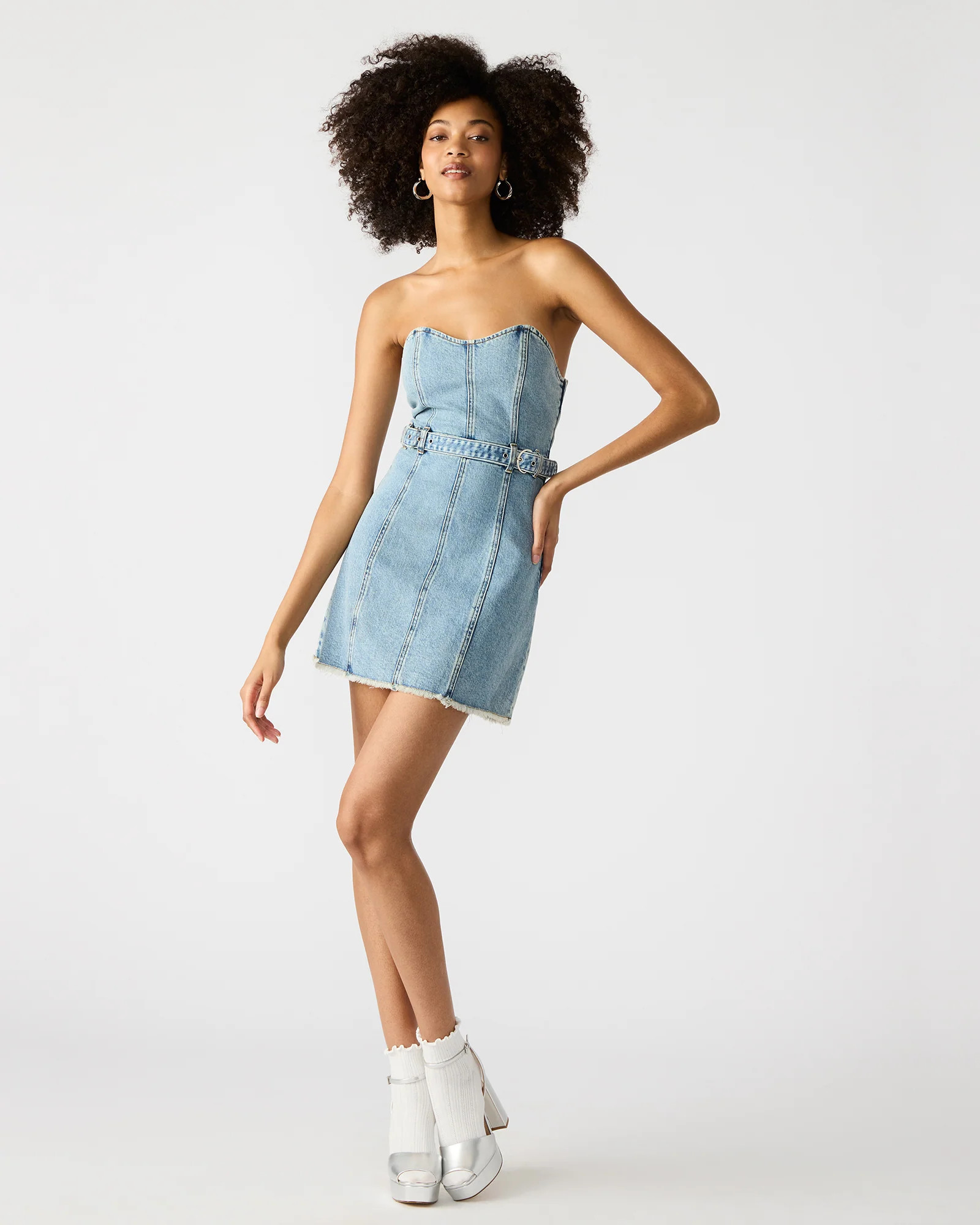MATILDA DENIM DRESS | Steve Madden (US)