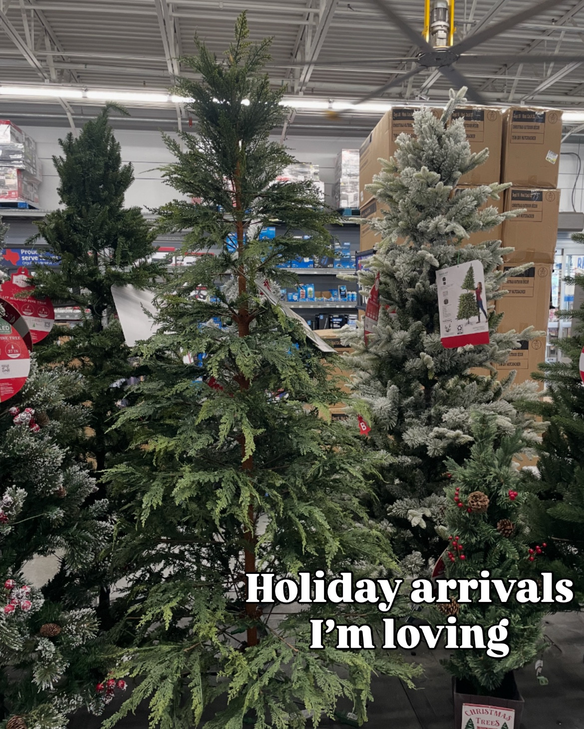 More Walmart holiday finds. The trees both light up and will sell out. The metal deer are a PB look for less 

#LTKHome #LTKFindsUnder100 #LTKSeasonal