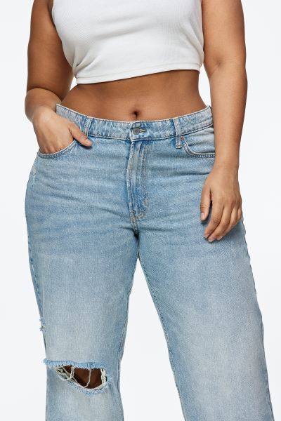 Curvy Fit 90s Baggy Low Jeans | H&M (US + CA)