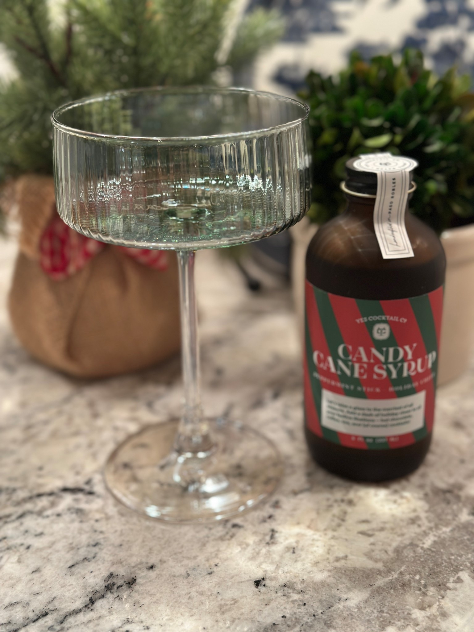 Pretty coupe glass and candy cane syrup for festive holiday cocktails!

#LTKGiftGuide #LTKSeasonal #LTKHoliday