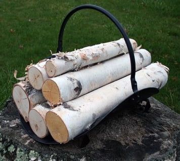 White Birch Log Set for Fireplace | Walmart (US)