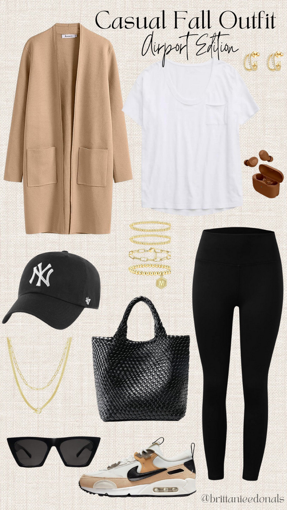 Cute casual and classic outfit!  Could work for running errands, travel outfit or just a work from home day!

Airport outfit, casual outfit, comfy outfit, mom outfit, airport outfit, casual fall outfit, coatigan, black leggings, neutral outfit.

#LTKmidsize #LTKtravel