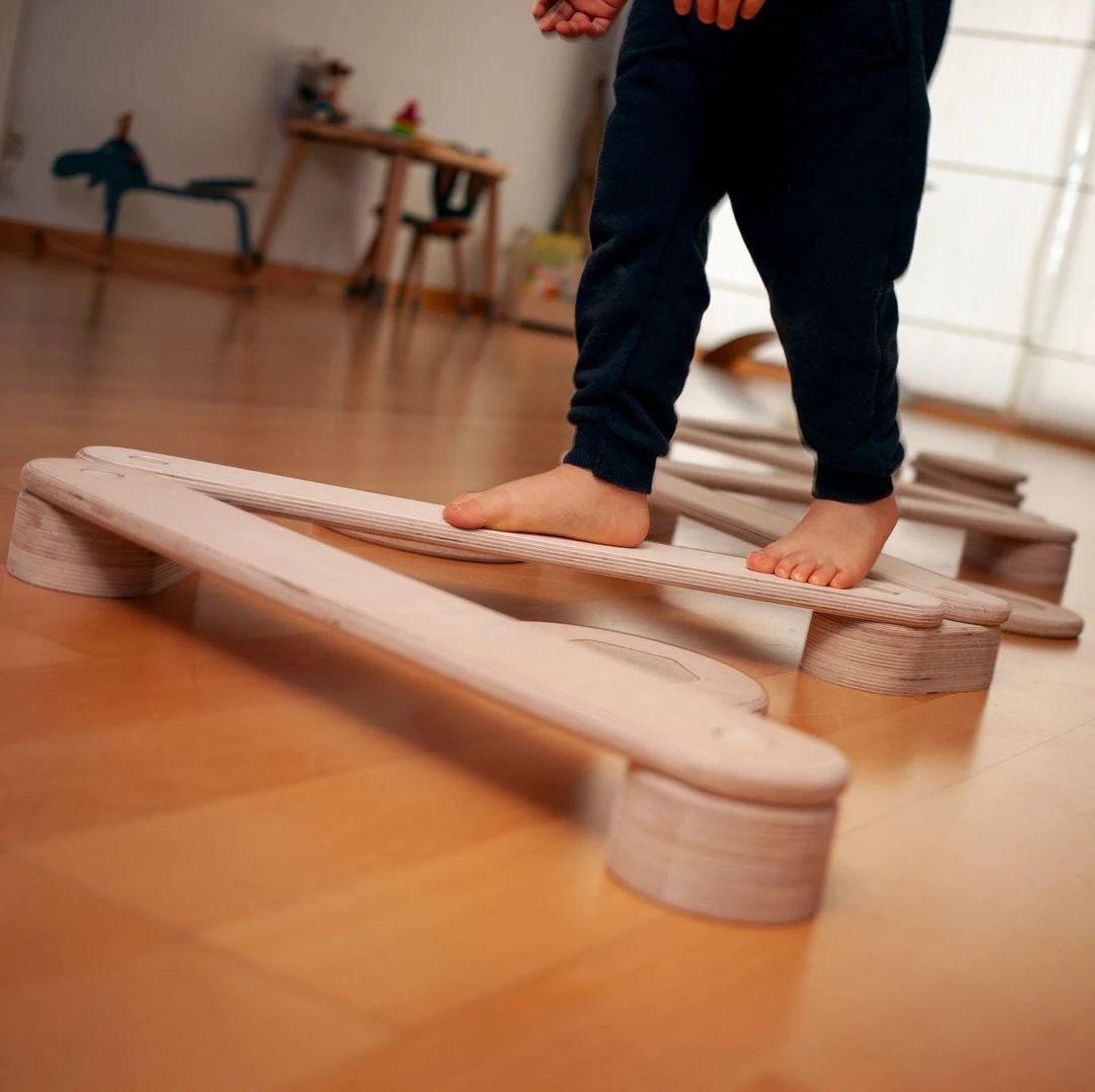 Toddler Balance Beam Set, Montessori Baby Toys | Etsy (US)