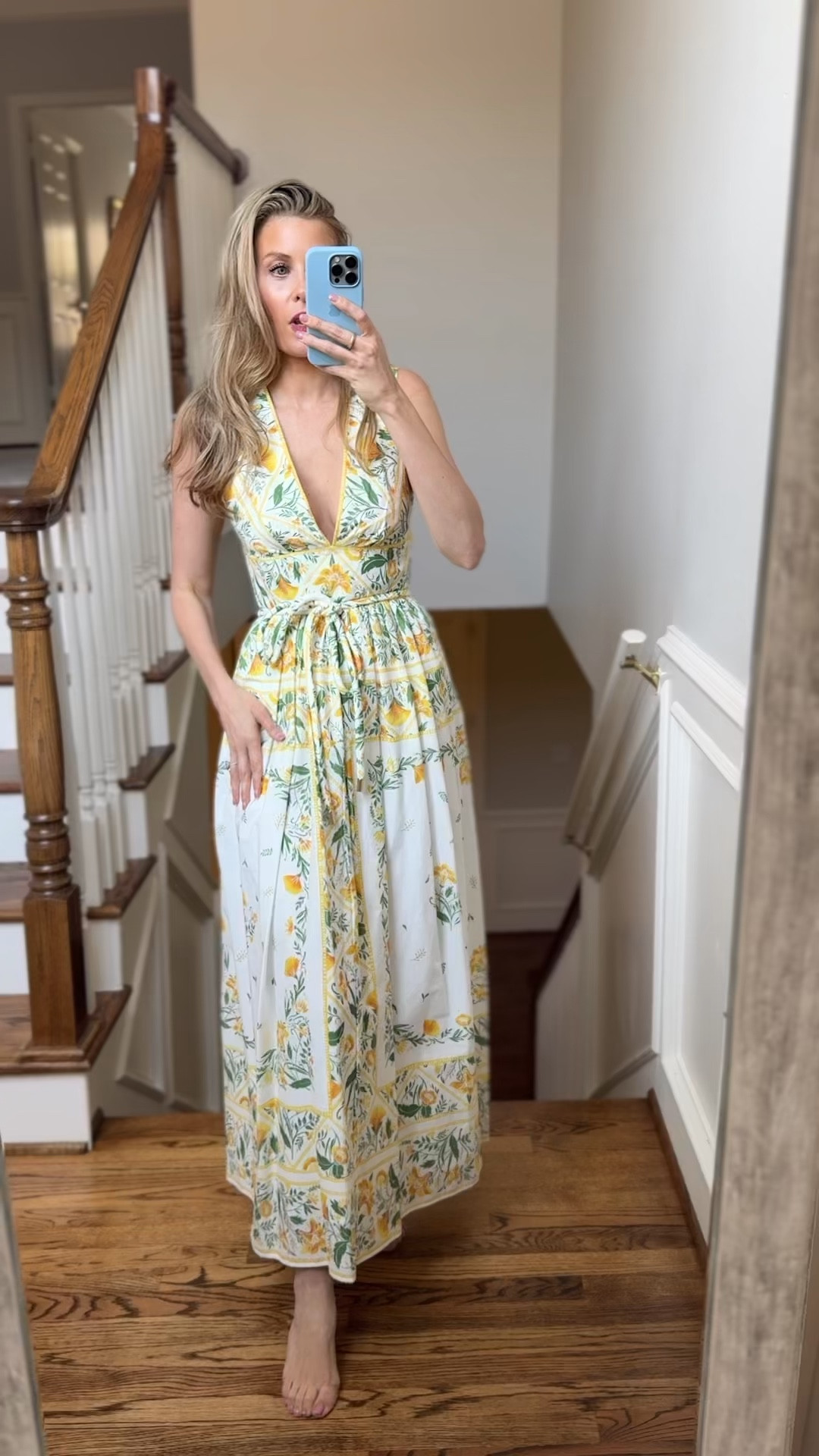 Love this gorgeous spring/summer maxi dress! Pretty plunging neckline. I’m 5’7 wearing a size 2 

#LTKWedding #LTKHome #LTKStyleTip