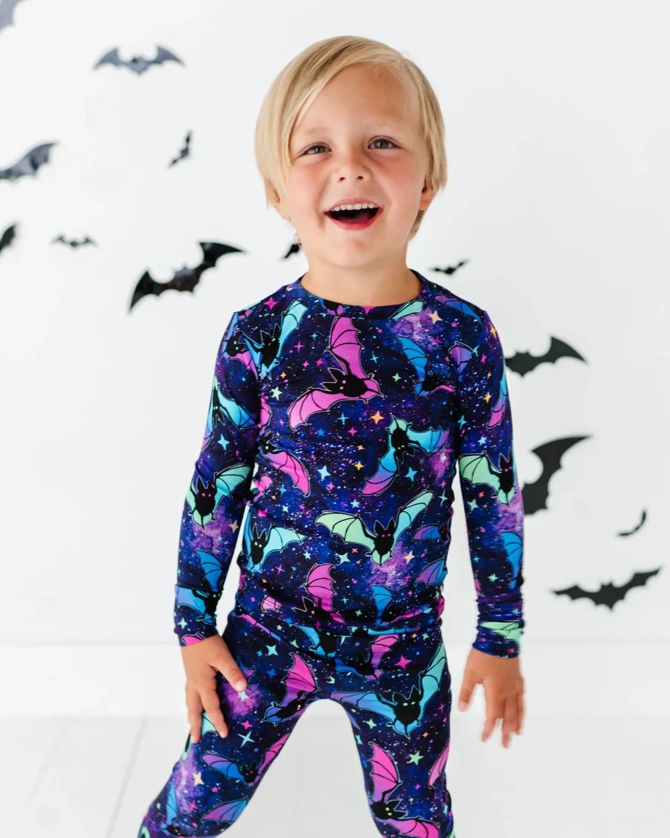 Bat Attitude Two-Piece Pajama Set | Bums & Roses