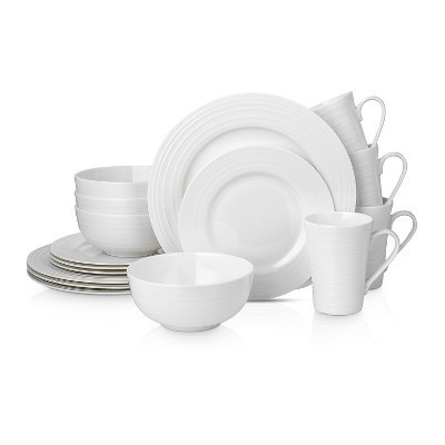 Stone Lain Eleanor 16-Piece Bone China Dinnerware Set, Service for 4 | Target