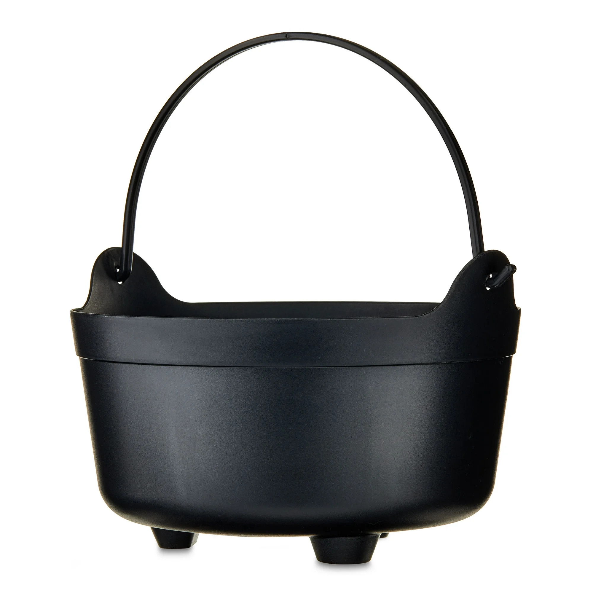 Halloween Cauldron, Black, Plastic, Party Favors, Halloween Decorations, by Way to Celebrate | Walmart (US)