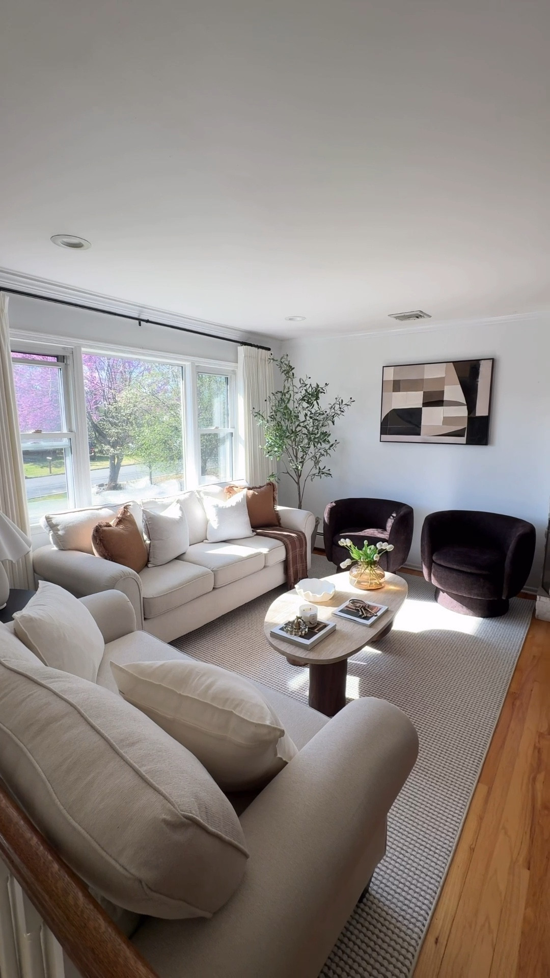 Brown accents that bring warmth, depth, and the perfect cozy touch to this space 🤎✨
Sometimes it’s the darker tones that make everything feel balanced.


These Bloom swivel chairs completely transformed this corner 🤎✨

#LTKSeasonal #LTKHome #LTKdayinmylife