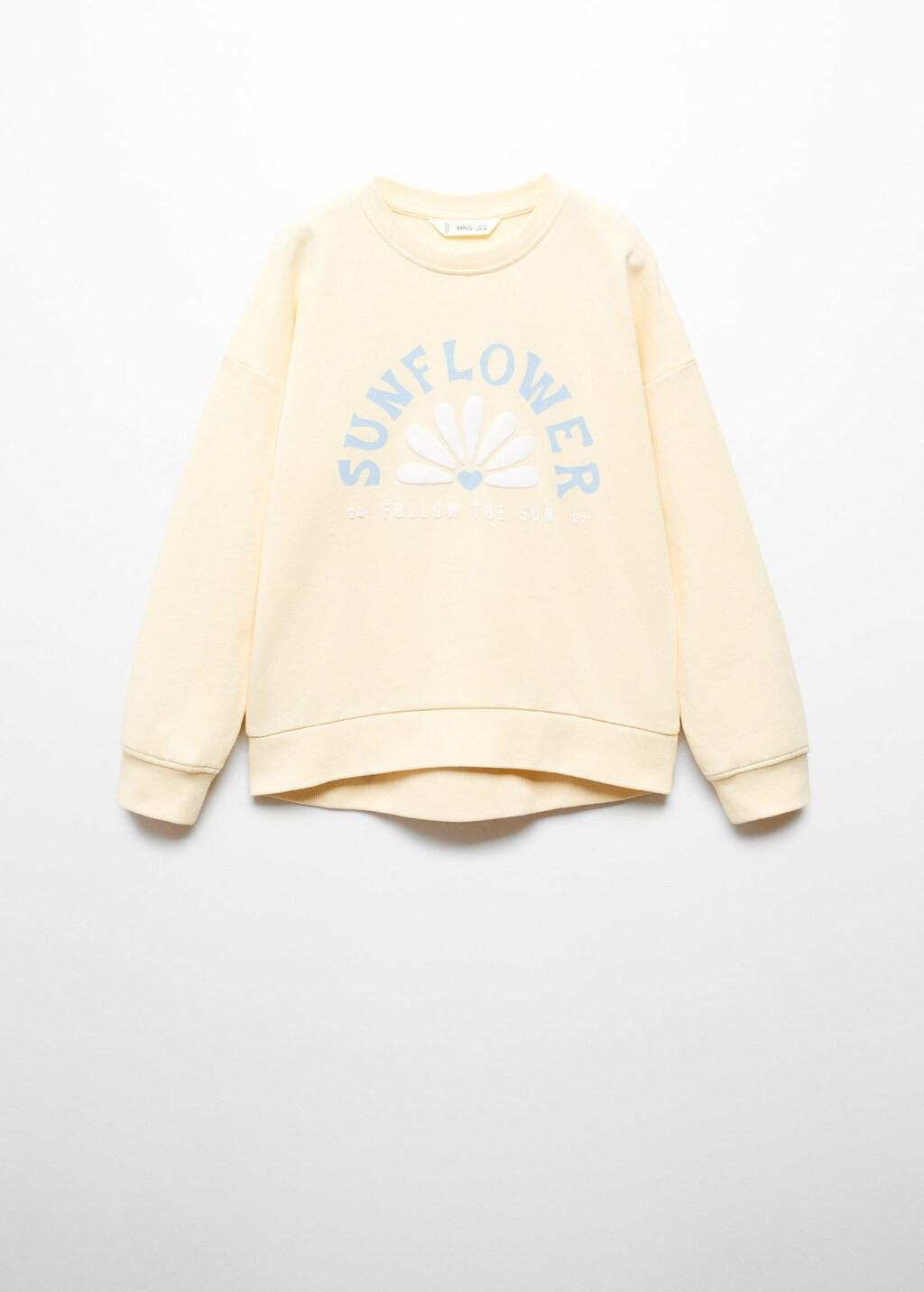 Baumwoll-sweatshirt mit schriftzug -  Mädchen | Mango Kids Deutschland | MANGO (DE)
