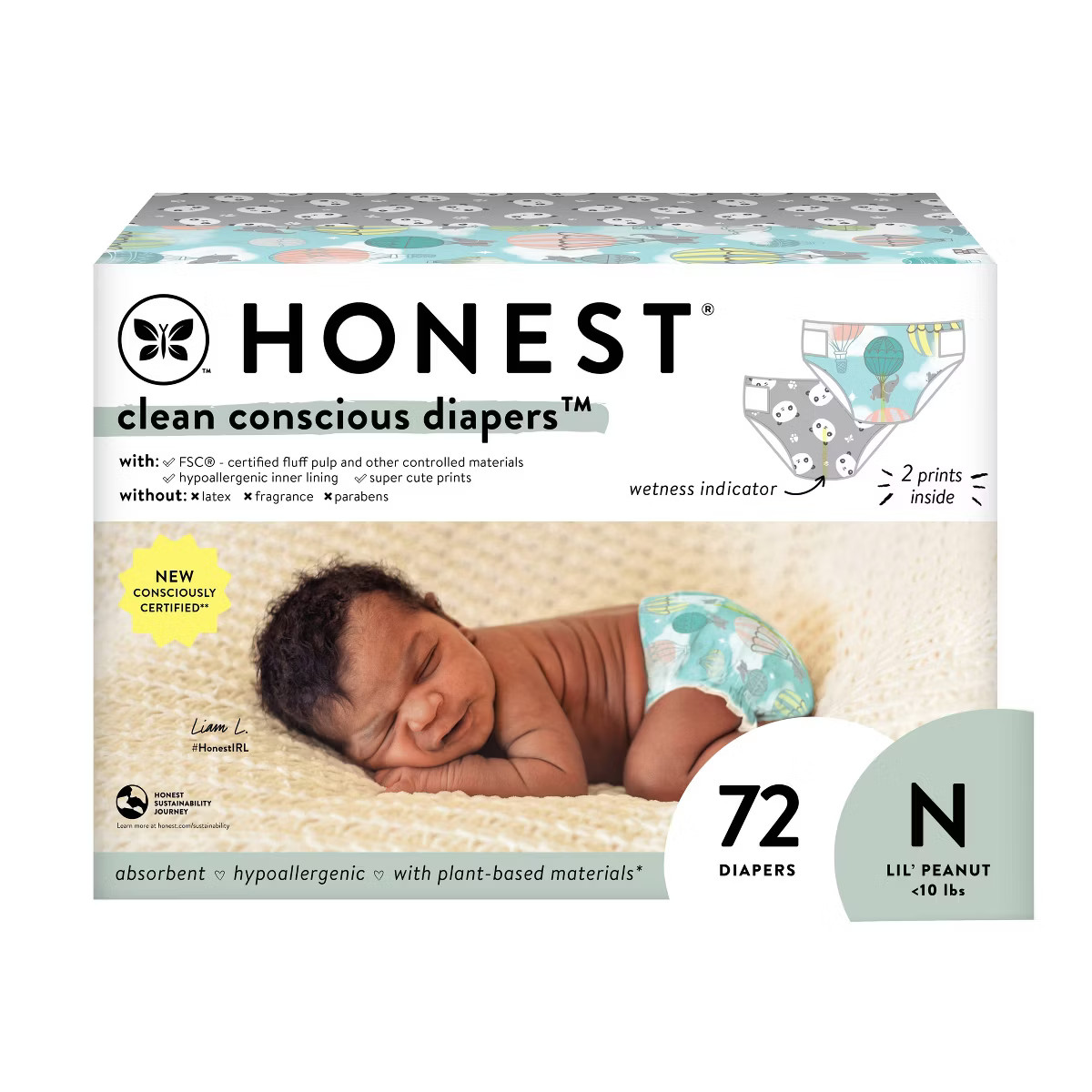 The Honest Company Clean Conscious Disposable Diapers - (Select Size and Pattern) | Target