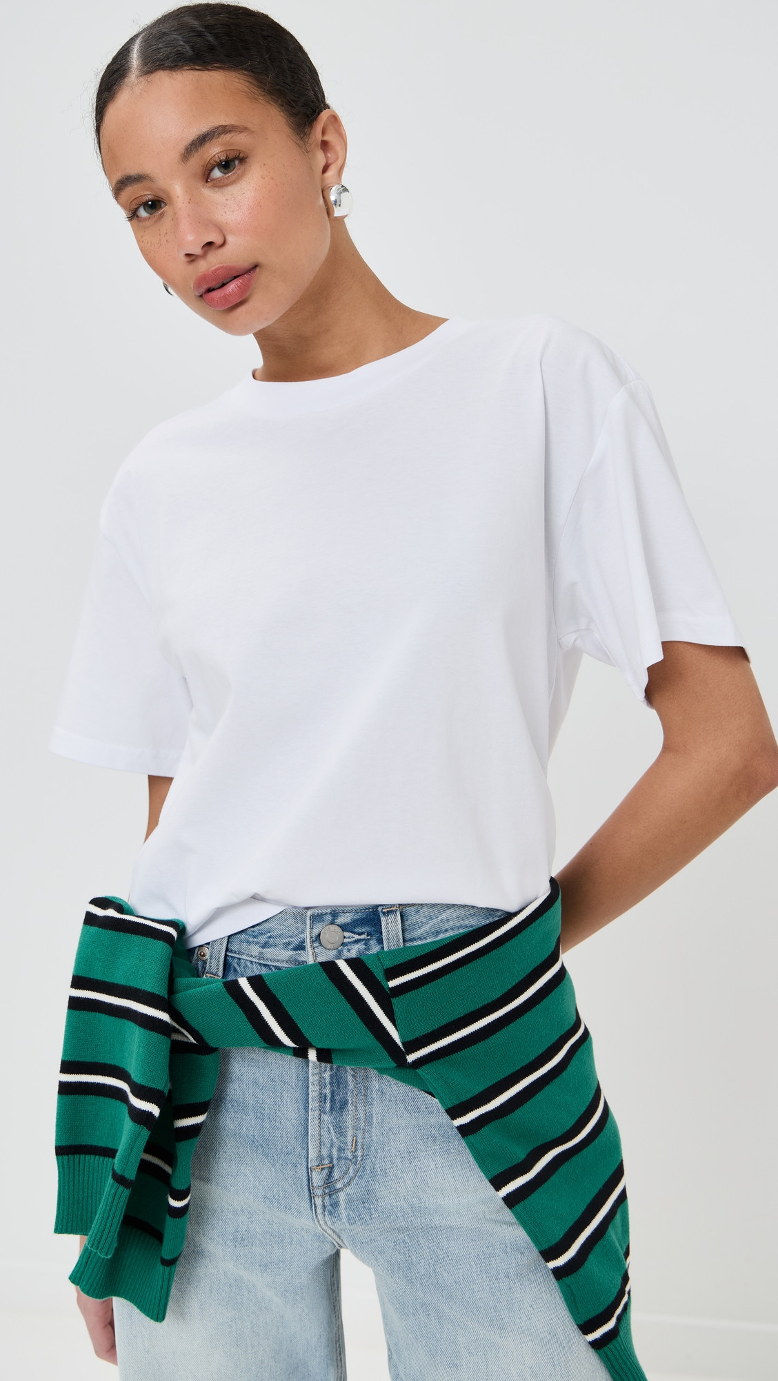 LE BOP Dylan Tee White XL | Shopbop