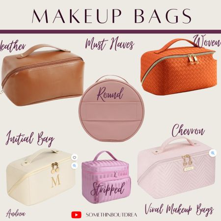 Makeup Bags for the Gowrls #makeupbag
#makeup
#makeupstorage



#LTKstyletip #LTKfindsunder50 #LTKbeauty