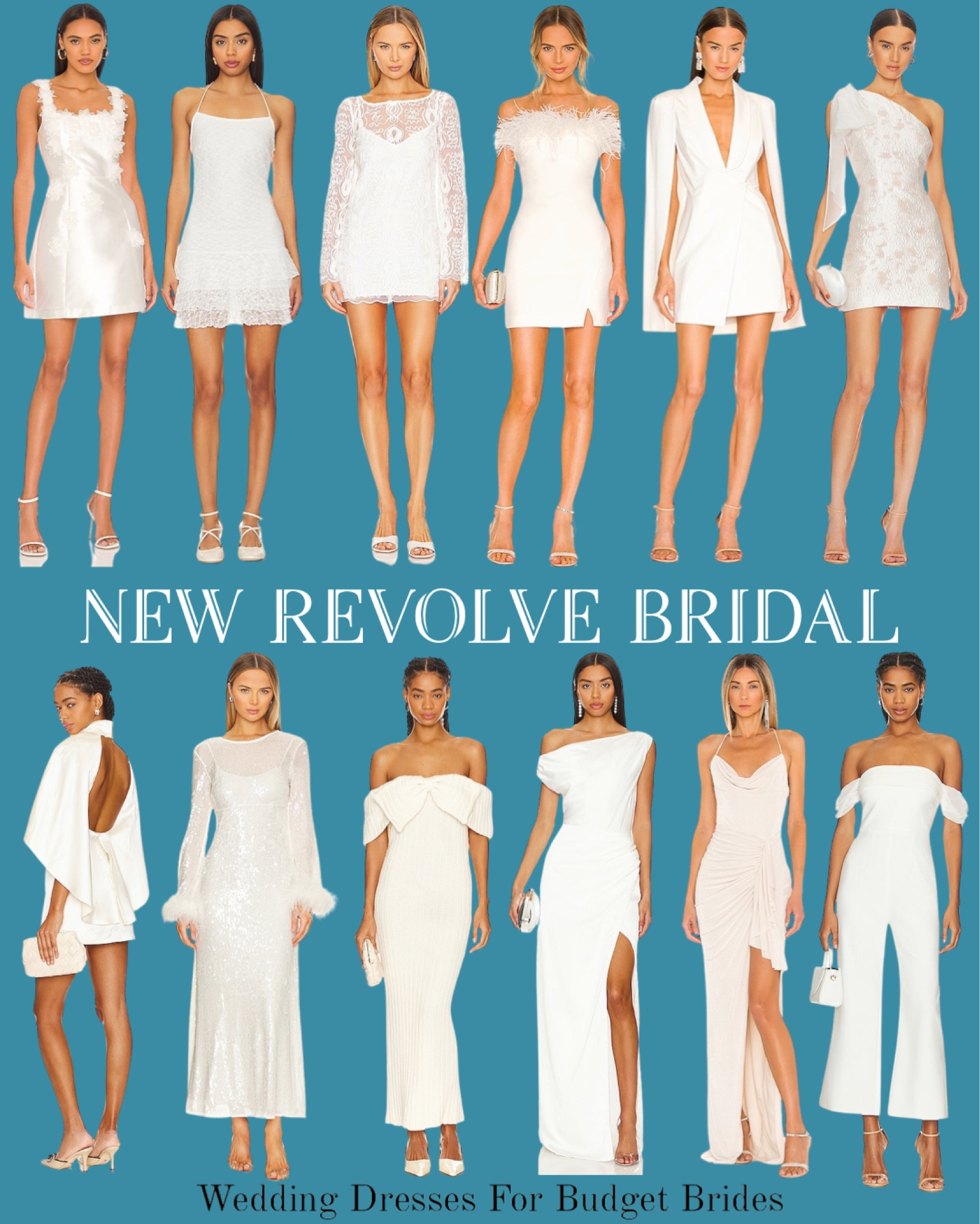 New bridal wear just in at Revolve!

Bride jumpsuit. Bridal jumpsuit. White jumpsuit.  Bachelorette dresses. Engagement party dresses. Engagement photo shoot dresses. Bridal shower dresses. Honeymoon dresses. White dresses. Rehearsal dinner dresses. Bachelorette party dresses. Reception dresses. After party dresses. Cocktail dresses. Bride to be dress. Bridal shower dress. Fall wedding. Winter wedding. Rehearsal dinner dress. Wedding. Bridal. Bachelorette dress. Engagement photo shoot dress.

#LTKstyletip #LTKSeasonal #LTKwedding