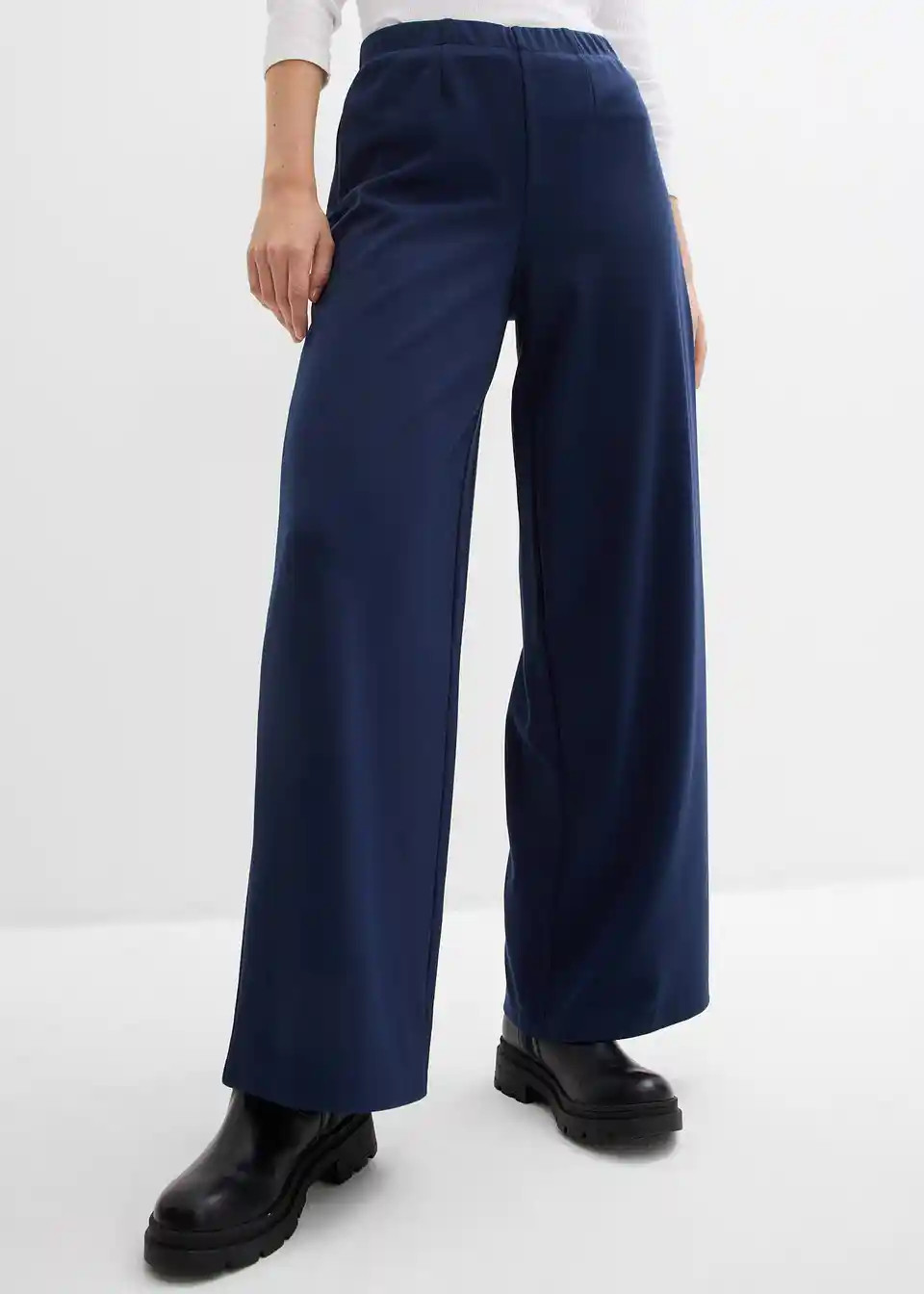 Marlenehose aus bequemen Punto di Roma | Bonprix DE