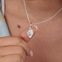 sterling Silver Lion Head Charm Necklace Animal Jewellery | Etsy (US)