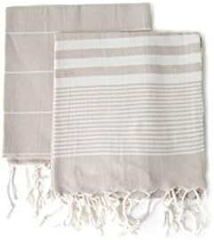 Ahenque Set of 2, Eco-Friendly Turkish Tea Towel, Dishclothes, Peshkir, Dish Towel, Kitchen Towel... | Amazon (US)