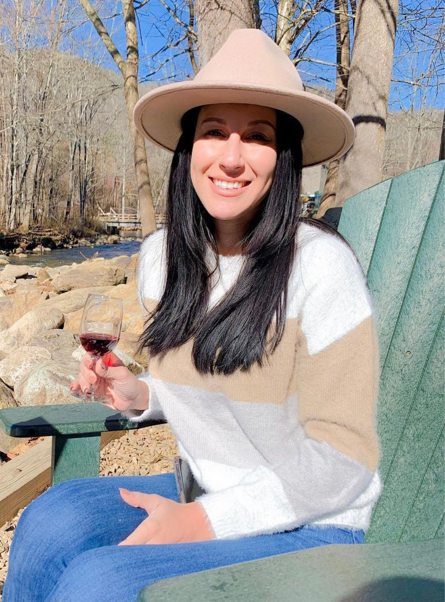 Fall and wineries go together hand in hand 🍷🍁🍂 #wineryoutfit #fallfashion #sweater #falloutfit 

#LTKunder50 #LTKSeasonal #LTKstyletip