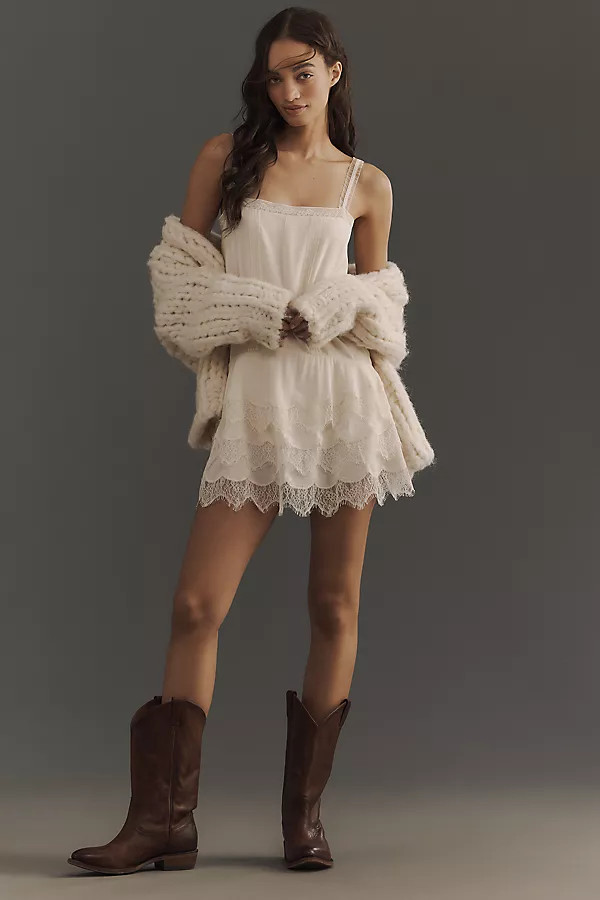 Reformation Cleodora Mini Dress | Anthropologie (US)