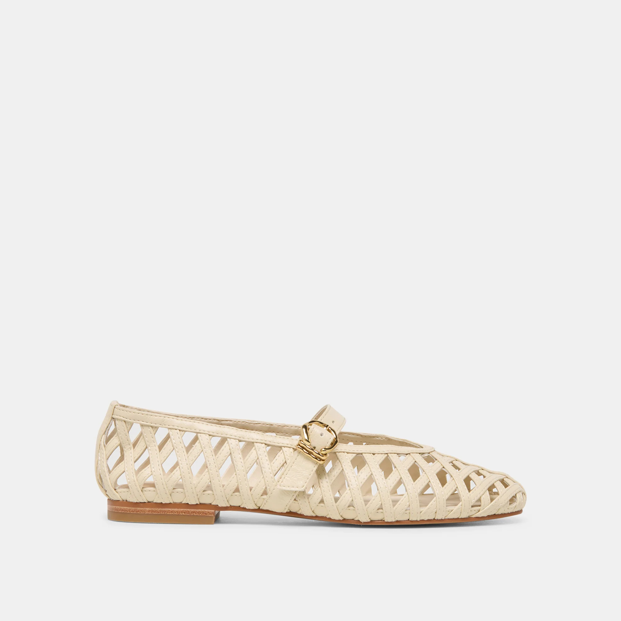 Bodey Ballet Flats Bone Stella | DolceVita.com