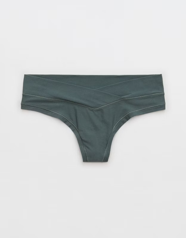 SMOOTHEZ Everyday Crossover Thong Underwear | Aerie