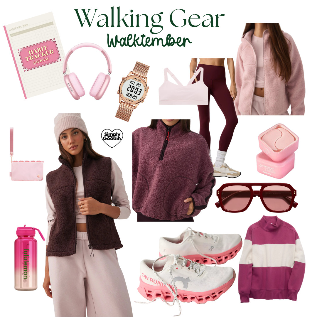 this month I am walking 500K steps with my bestie for a total of 1 million steps. Join us and get some fab walking gear on!  

 #LTKcanada #LTKfall #LTKfitness