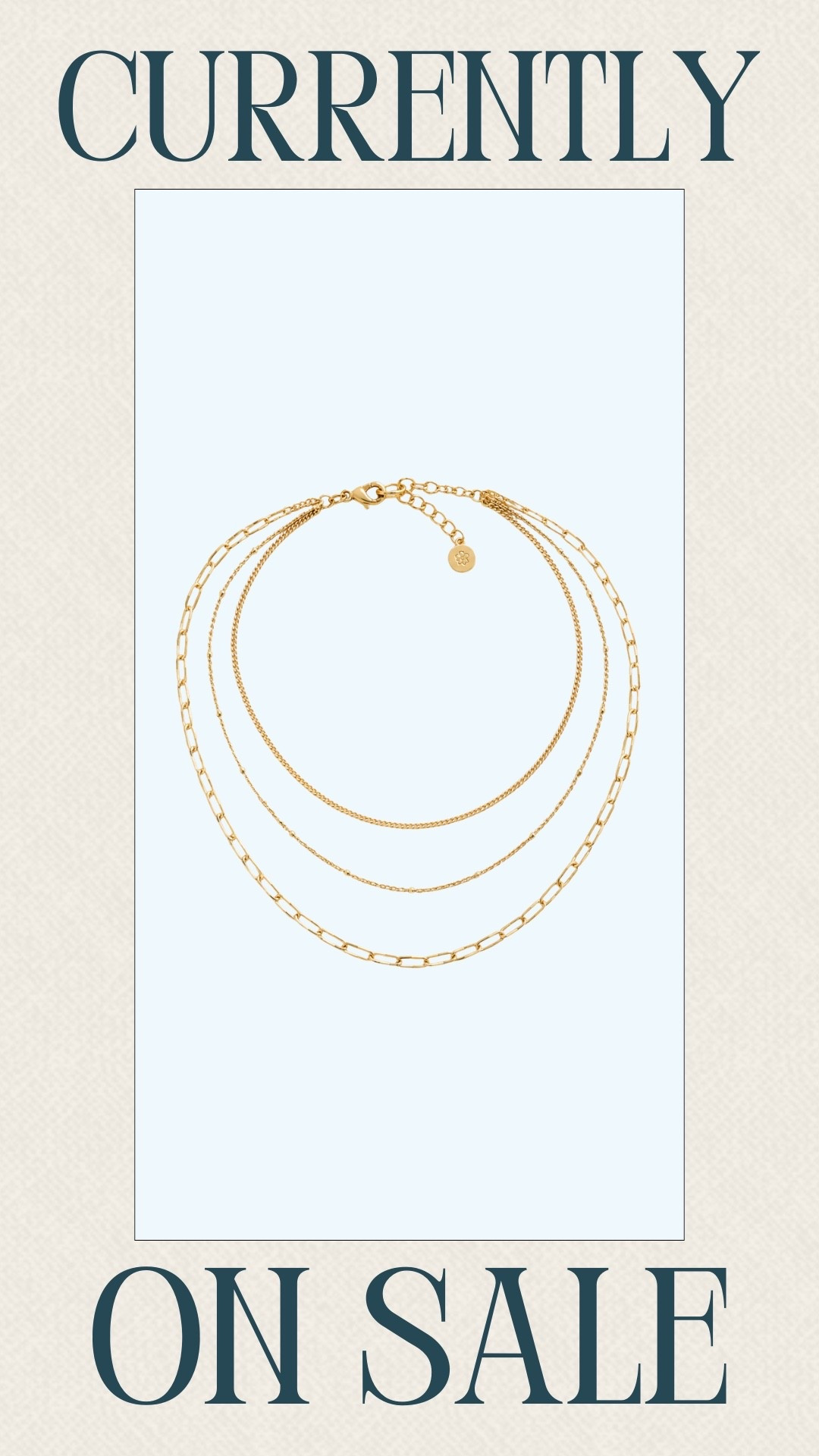 This layered necklace is one of those pieces that finishes an outfit without much effort. It's currently on sale, which makes it an even better find. I know I'll be wearing it on repeat.

#LTKSeasonal #LTKgrwm #LTKSaleAlert