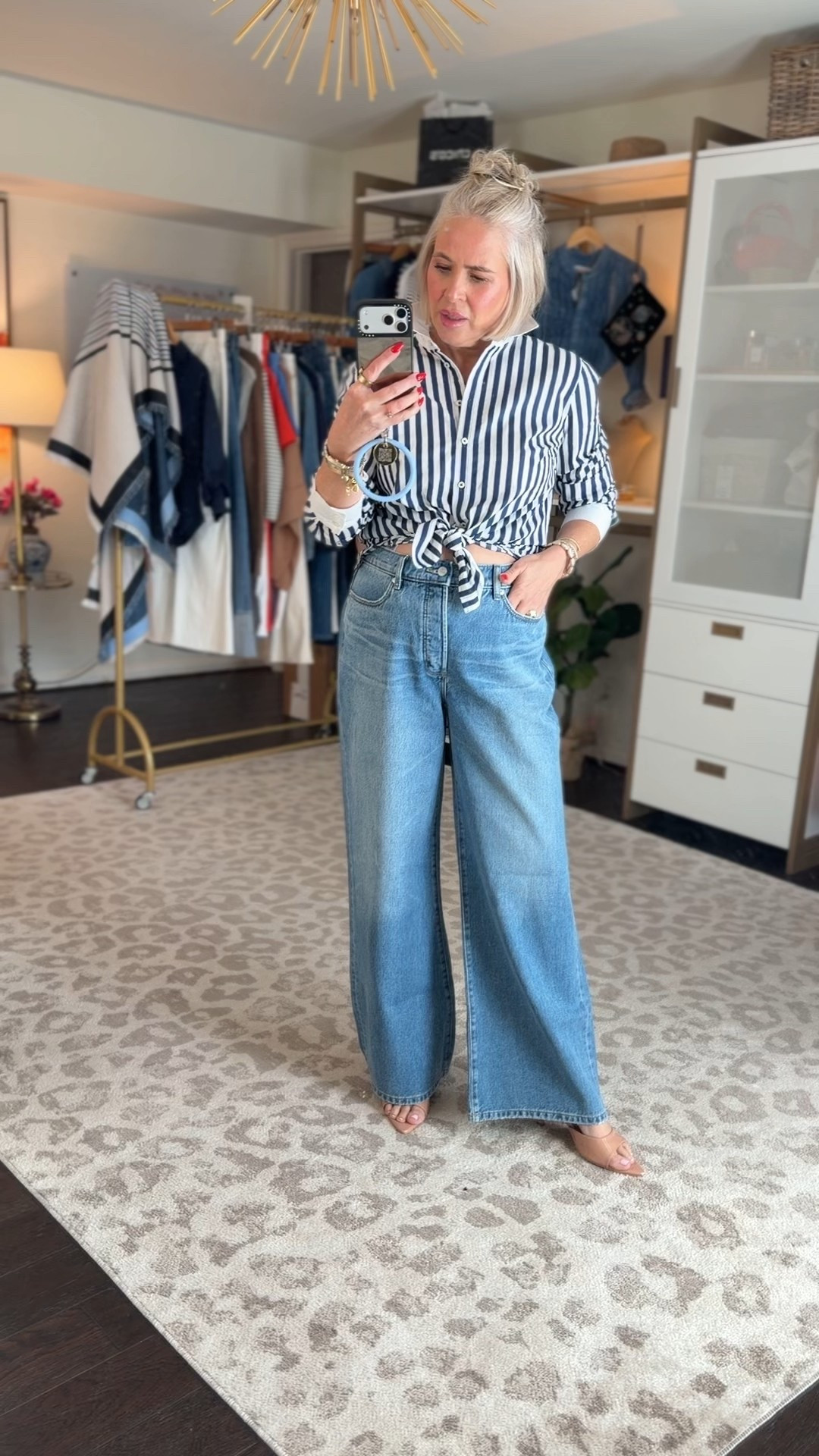 I’m here for this wide-leg jean vibe!
Thought it might not be the best for my shape, but these relaxed wide-leg jeans from LOFT are seriously comfortable and so chic.

women’s fashion, summer fashion, spring fashion, outfit inspo, everyday style, trendy outfits, vacation outfits 

#LTKOver40 #LTKSeasonal #LTKootd
