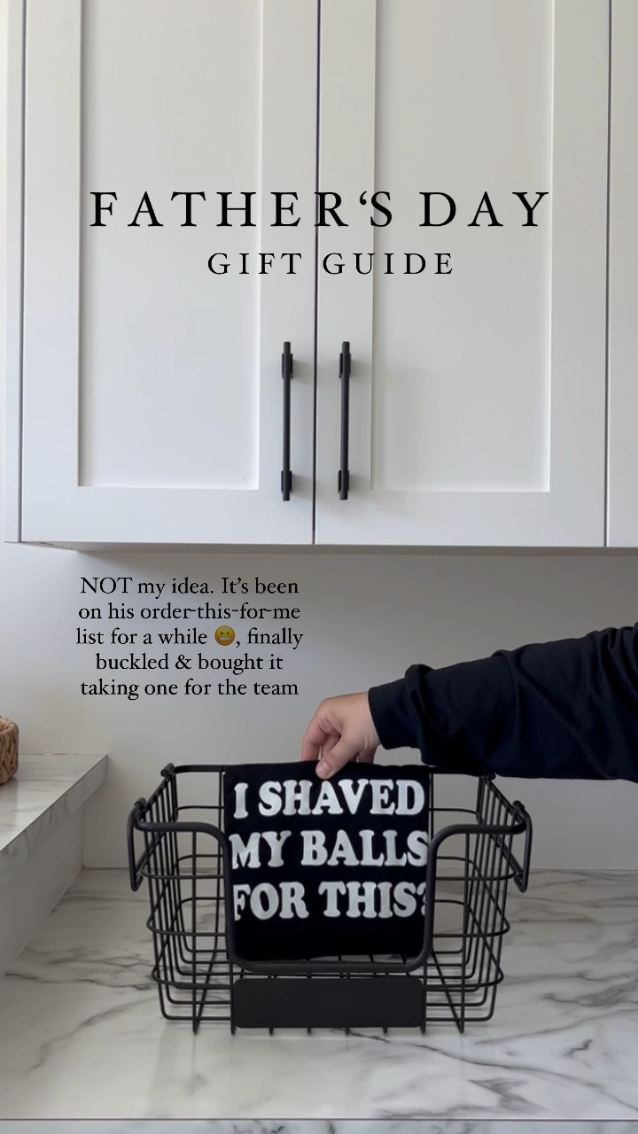 H I M / Father’s Day Gift Ideas

+ dad jokes graphic tee (worn in Harley Quinn Birds of Prey) been on his order-this-for-me list for a while. Finally buckled & bought it…🙄 reeeeally taking one for the team here 😬
+ personalized whiskey decanter set
+ 19 oz black & white ceramic mug
+ BBQ grip mitts
+ grilling mitts 
+ smash burger press

This year he’s getting the t-shirt, pit mitts, grip mitts, & mug…the rest are ideas from previous gifts

#LTKmens #LTKcanada #LTKhome