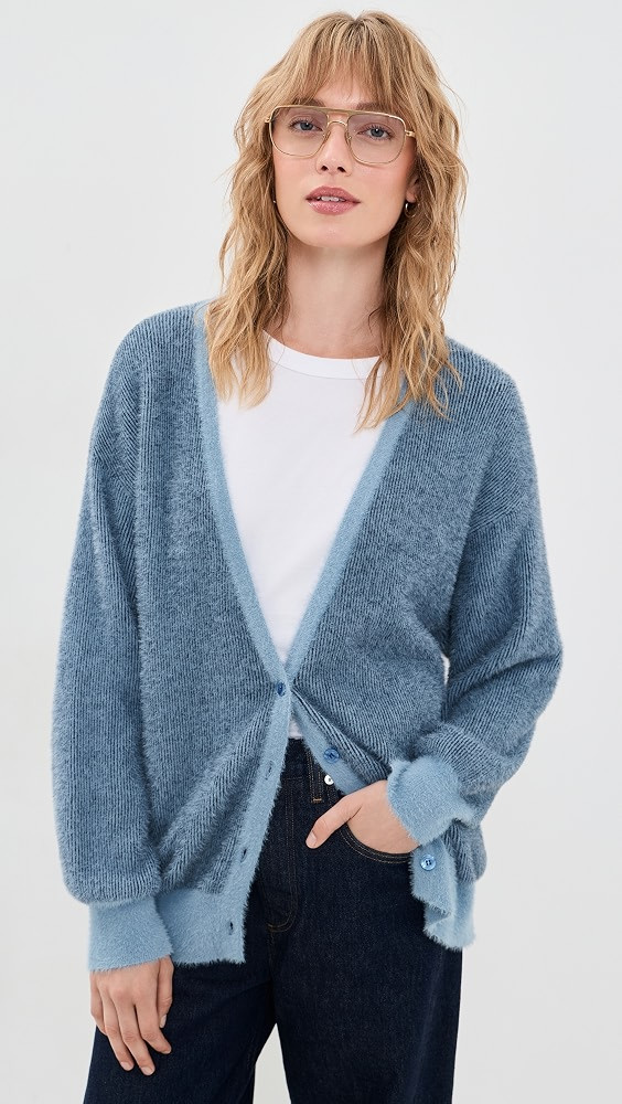 American Vintage V Neck Long Sleeves Cardigan | Shopbop | Shopbop