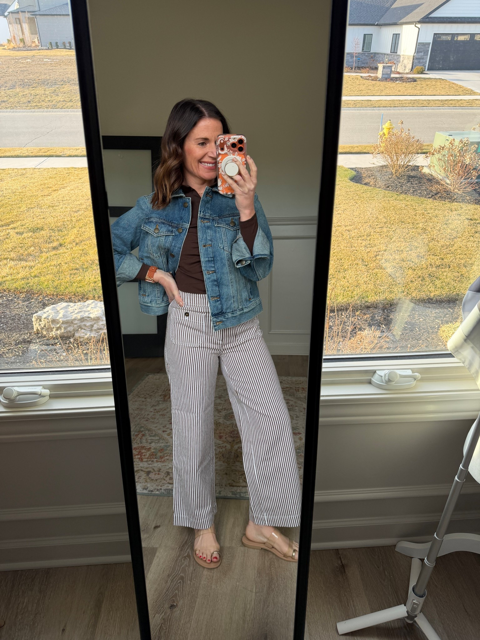 Pants: 0 Petite 
Top: XXS
Jacket: XS Petite 

#LTKPetite