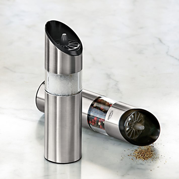 Trudeau Graviti Electric Salt & Pepper Mills | Williams-Sonoma