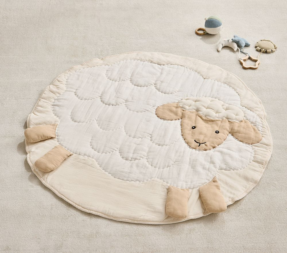 Picture-Perfect Baby Sheep Playmat | Pottery Barn Kids