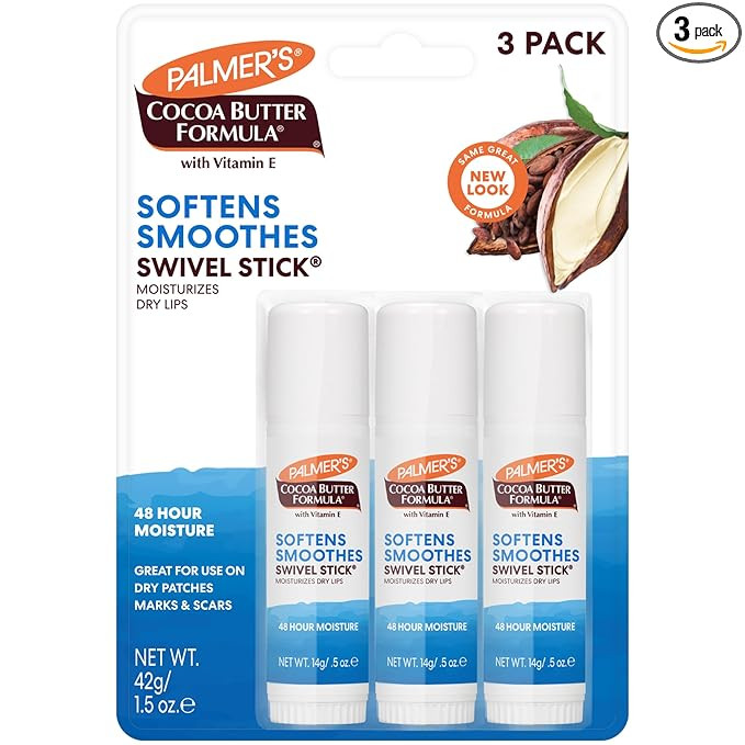 Palmer's Cocoa Butter Formula Moisturizing Swivel Stick with Vitamin E, Lip Balm for Valentine's ... | Amazon (US)