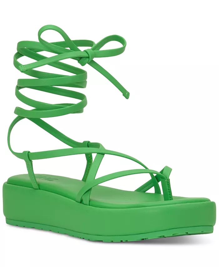 Women's Rexile Lace-Up Flat Sandals, Created for Macy's | Macys (US)