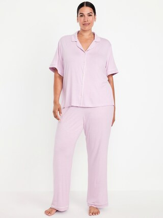 Classic Jersey Pajama Pant Set | Old Navy (US)