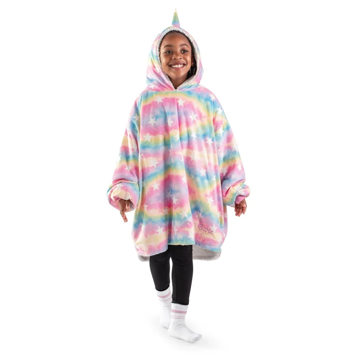 The Bare Homey - Sherpa Blanket Hoodie Blanket - Youth - Cozy & Wearable | Bare Home | Bare Home