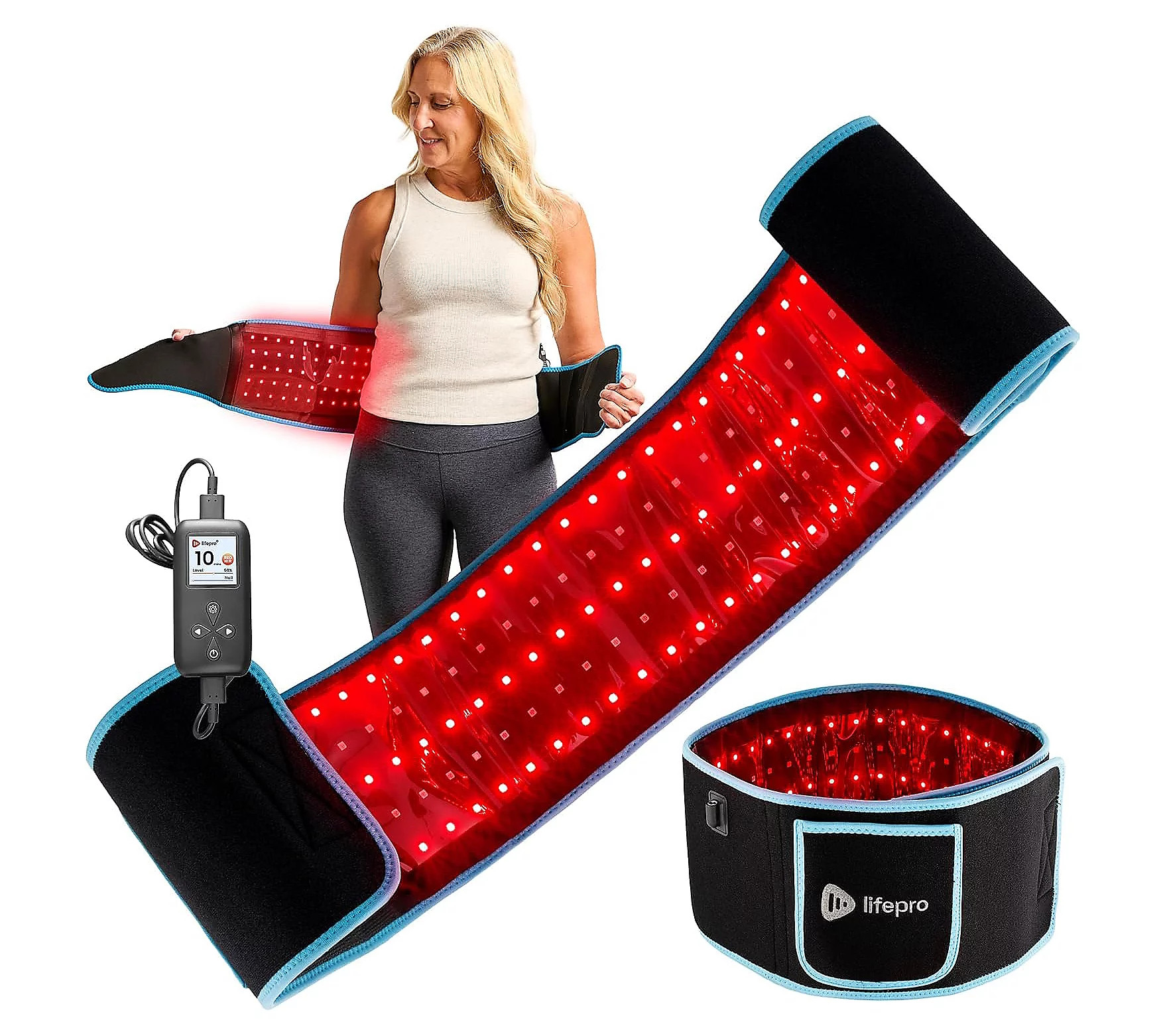 LifePro AllevaRed Light Therapy Belt | QVC