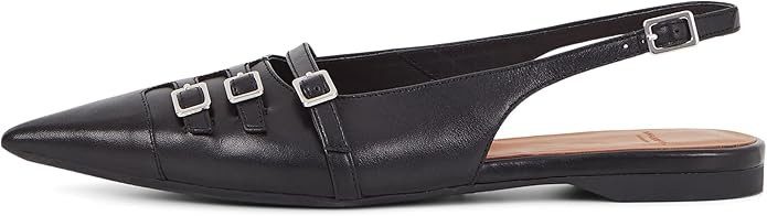 Hermine Leather Slingback Flat | Amazon (US)