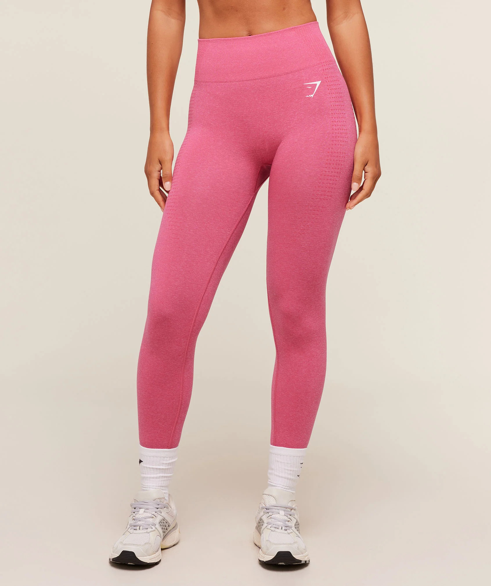 Gymshark Vital Soft Leggings - GS Vintage Rouge Pink/ Marl | Gymshark US