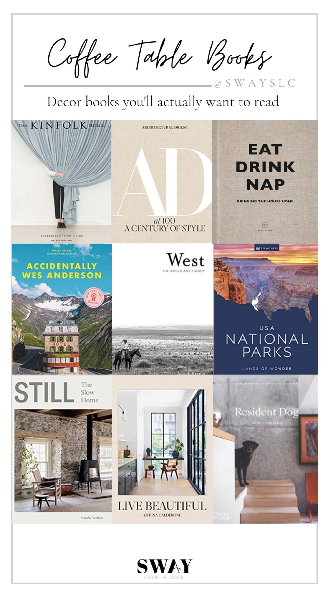 Coffee table books that you’ll actually want to read 

#LTKhome #LTKstyletip #LTKsalealert