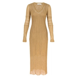 Rebellion Metallic Maxi Dress - Metallic Gold | ZIMMERMANN (US, CA, EU, MENA)