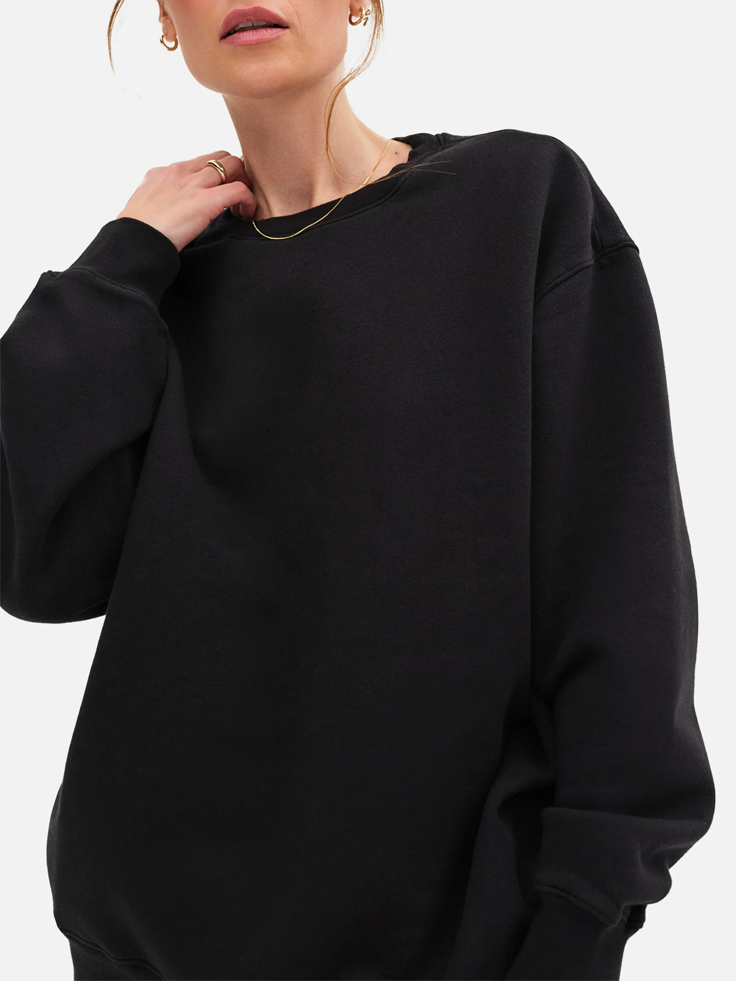 Organic Fleece Oversized Sweatshirt | MATE The Label