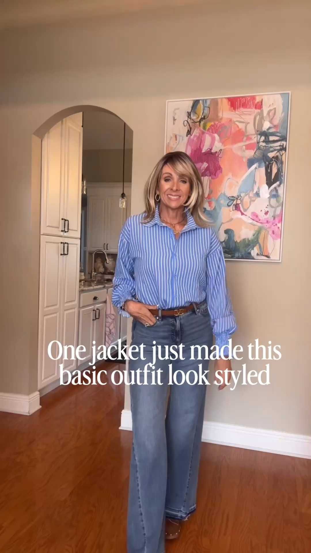 The under $30 jacket that pulled the whole look together. It’s on sale right now. Runs TTS and the quality is great!


#LTKOver40