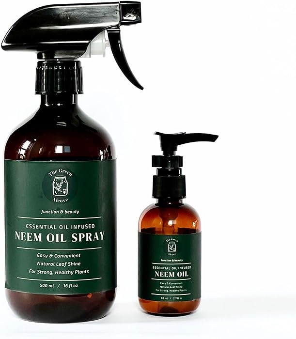 Neem Oil for Plants (Makes 480 fl oz) with Spray Bottle & Essential Oils | for Indoor Houseplants... | Amazon (US)