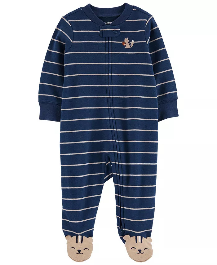 Baby Boys 2 Way Zip Cotton Sleep and Play Coverall | Macys (US)